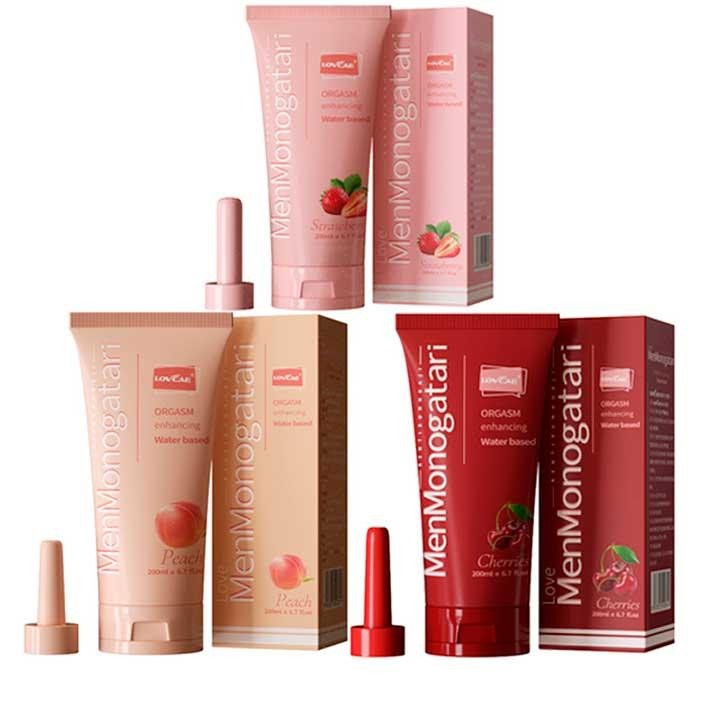 Анальний лубрикант "MenMonogatari" 200 мл - Персик - Інтимна змазка Вінниця - фото 2