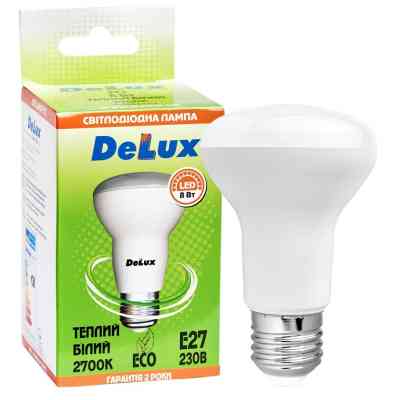 Лампочка Delux FC1 8 Вт R63 2700K 220В E27 (90001459) Вінниця