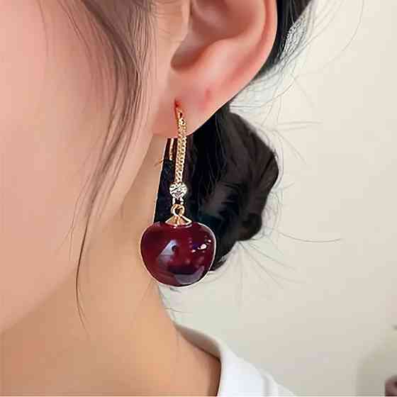 Сережки вишенки СГ6900-1 Київ