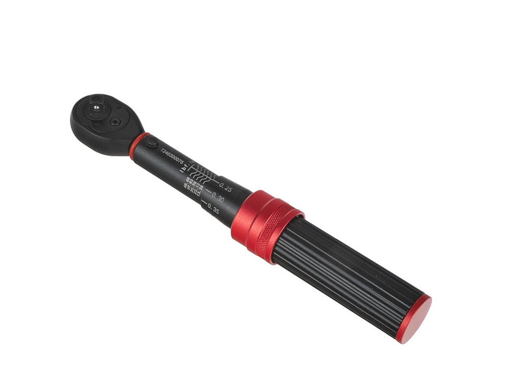 Ключ динамометриичний "Tvardy" 1/4"  1-  6 Nm дов.210мм з хромомолібденової сталі Cr-Mo SCM440 твердістю 49HRC 6 Киев - изображение 2