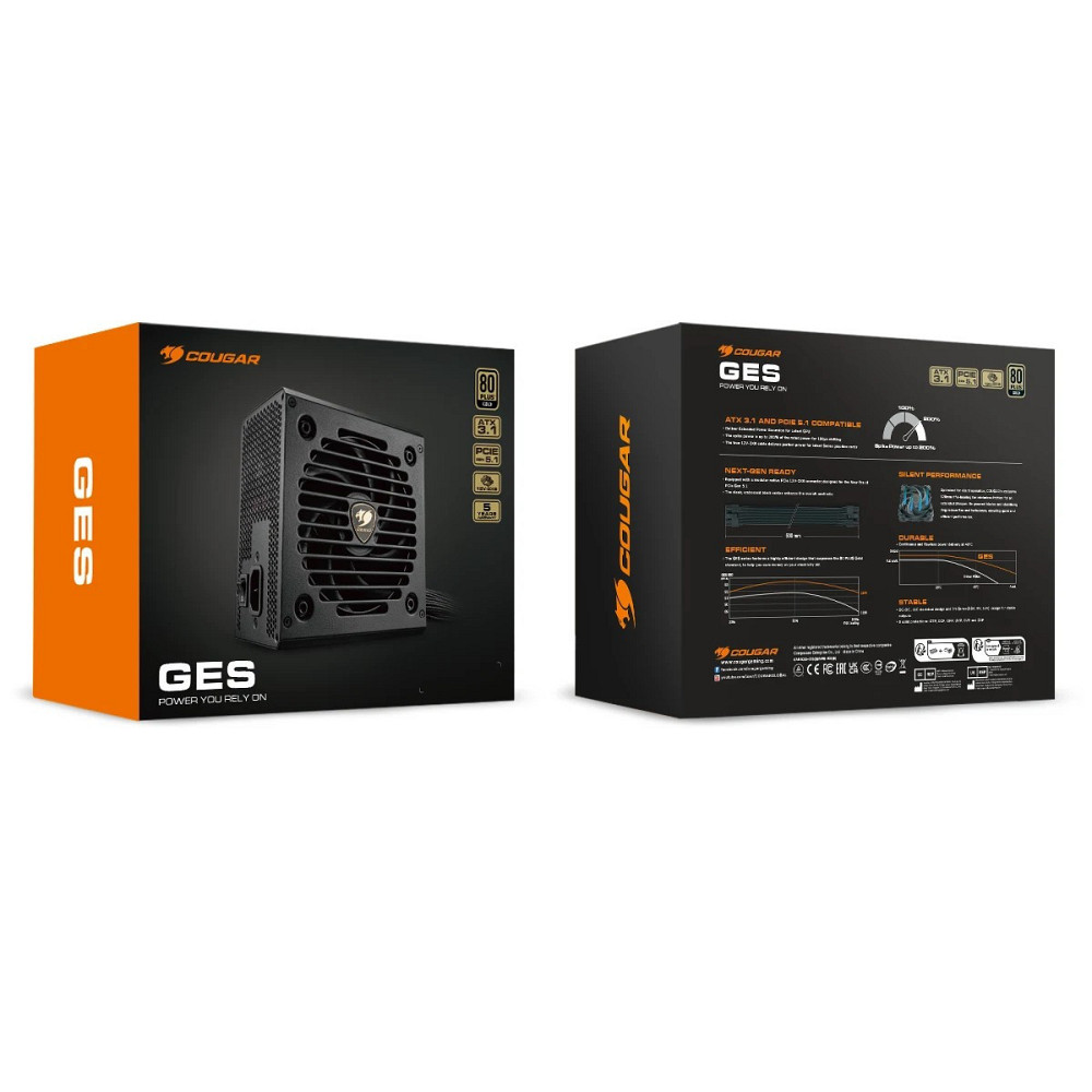 Блок живлення Cougar GES750, 80 Plus Gold, 750W ( 29764 ) Харьков - изображение 5