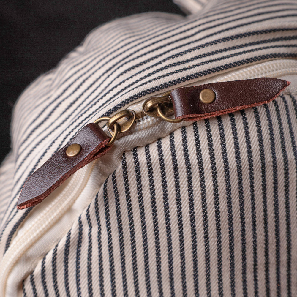 Літній жіночий рюкзак з якісного текстилю Vintage sale_15077 Молочний Київ - фото 8