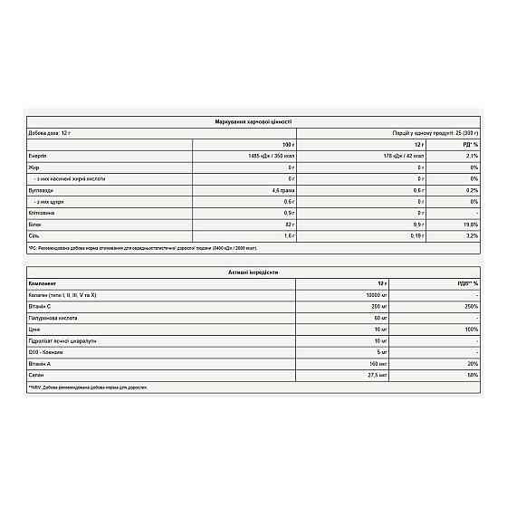 Колаген Puregold CollaGold 300g малина Київ