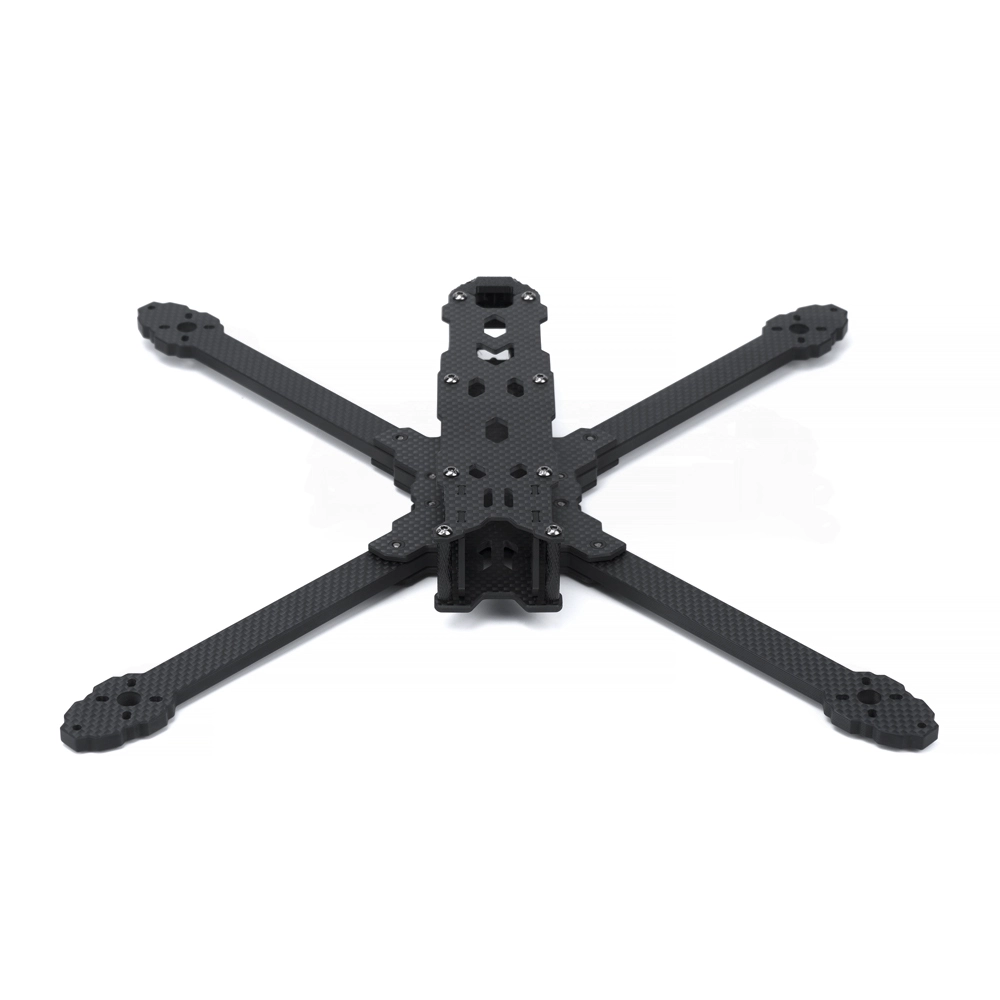 Рама карбонова HSKRC XL8 V3 8" 360мм для FPV дрона, X-тип, міцна, легка, без принтів Київ - фото 7