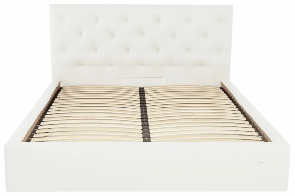 Кровать Двуспальная Bristol Comfort 180 х 190 см Fly 2200 С подъемным механизмом и нишей для белья Белый Киев - изображение 2