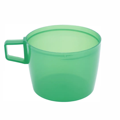 Термос 600мл зі скляною колбою та пластиковою ручкою (синій, зелений, червоний) KAMILLЕ 2071 Житомир