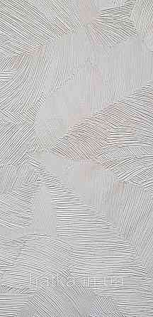 Шпалери вінілові на флізеліні Grandeco Time метрове листя монстери структурні золотисті пісочні Київ