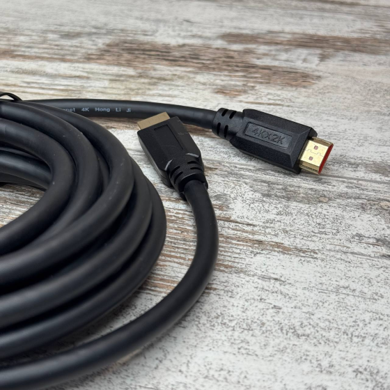 HDMI кабель премиум-класса 1.5 м, версия 2.0, 4K 60 Гц, 3D высококачественная передача видео и аудио Киев
