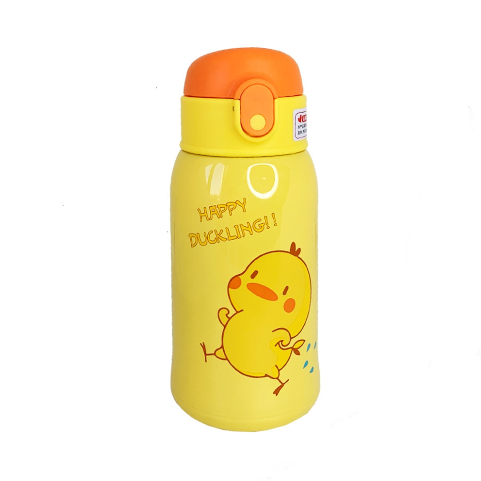 Термос-поільник з силіконовою трубочкою Курча MGZ-0315 (Chicken) 560 мл Вінниця - фото 3