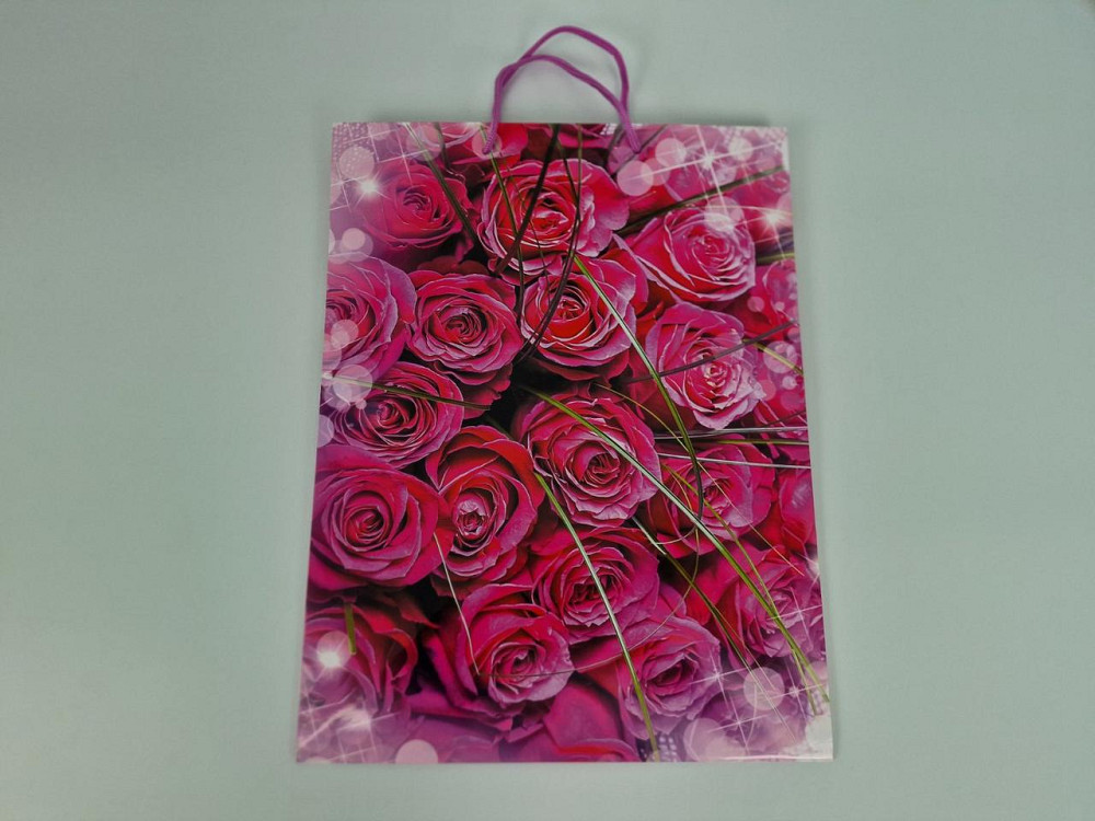 Подарочный  бумажный пакет Гигант (широкое дно )о 30/40/17(артGSD-38) (12 шт) Харьков - изображение 4