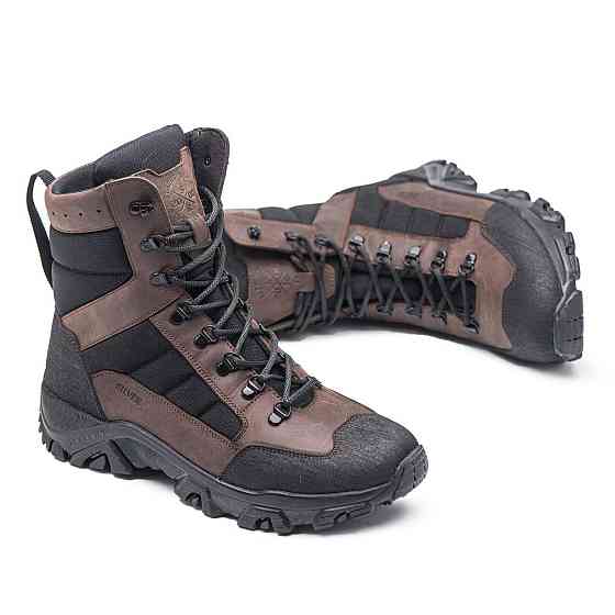 Тактичні берці зимові коричневі теплі водонепроникні взуття для ЗСУ поліції ДСНС охорони та полювання 43 (28,5) Харків