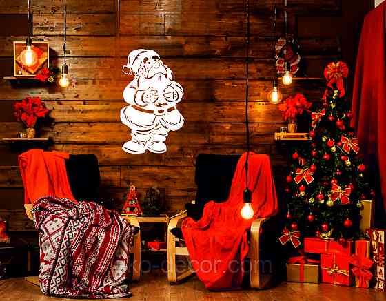 Декоративне настінне Панно «Дід Мороз», Декор на стену Київ