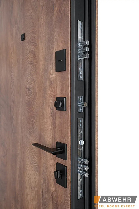 Двері вхідні квартировані. 3-х контурні, модель 572/0 RIVIERA, замки KALE Київ - фото 8