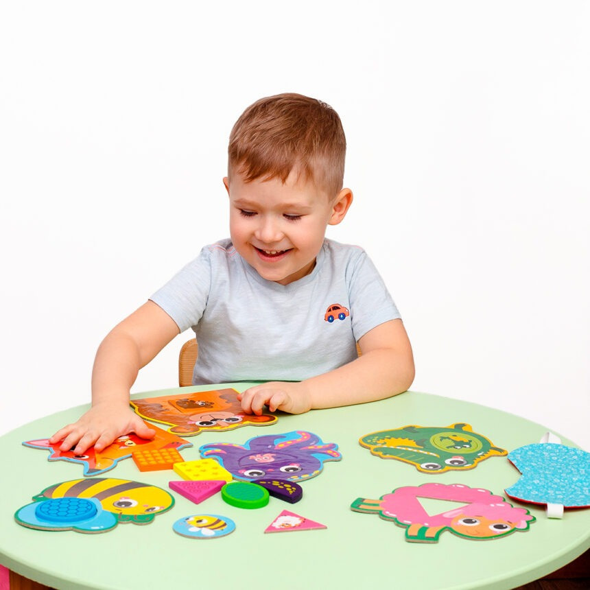 Развивающая мозаика «Зверушки» ZB2002-05 деревянная Винница - изображение 4