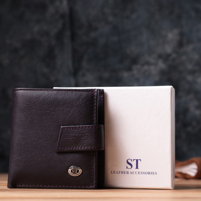 Кошелек ST Leather Коричневый (22855) Винница - изображение 5