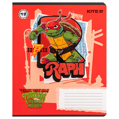 Зошит Kite Ninja Turtles, 12 аркушів, лінія (NT24-234) Вінниця - фото 10