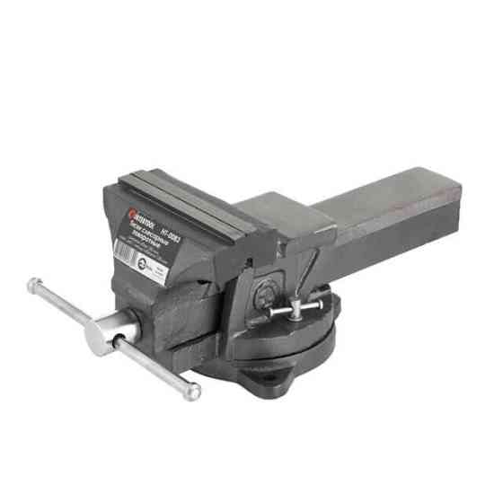 Тиски слесарные поворотные, 150 мм, 9,6 кг INTERTOOL HT-0083 Киев