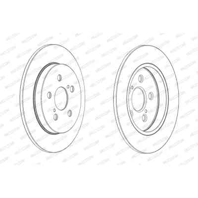 Гальмівний диск FERODO DDF1875C Вінниця