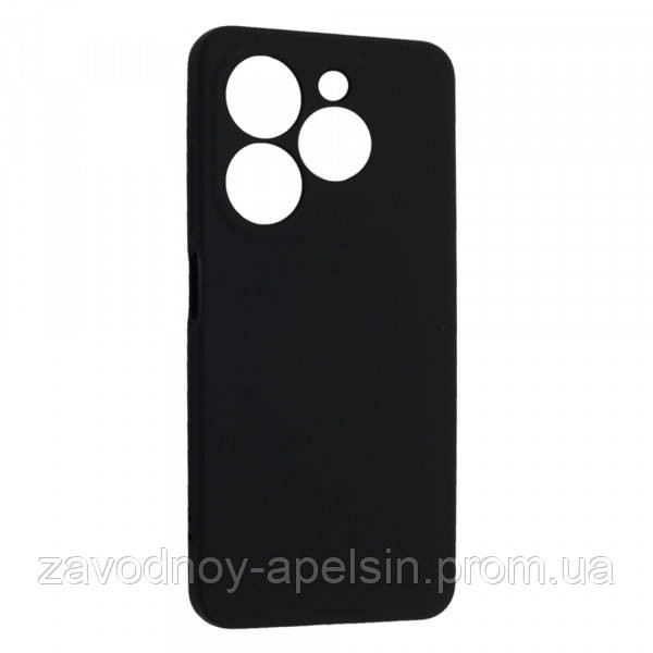 Tecno Spark Go 2024 Чохол силіконовий Захист камери (чорний) Одеса - фото 1