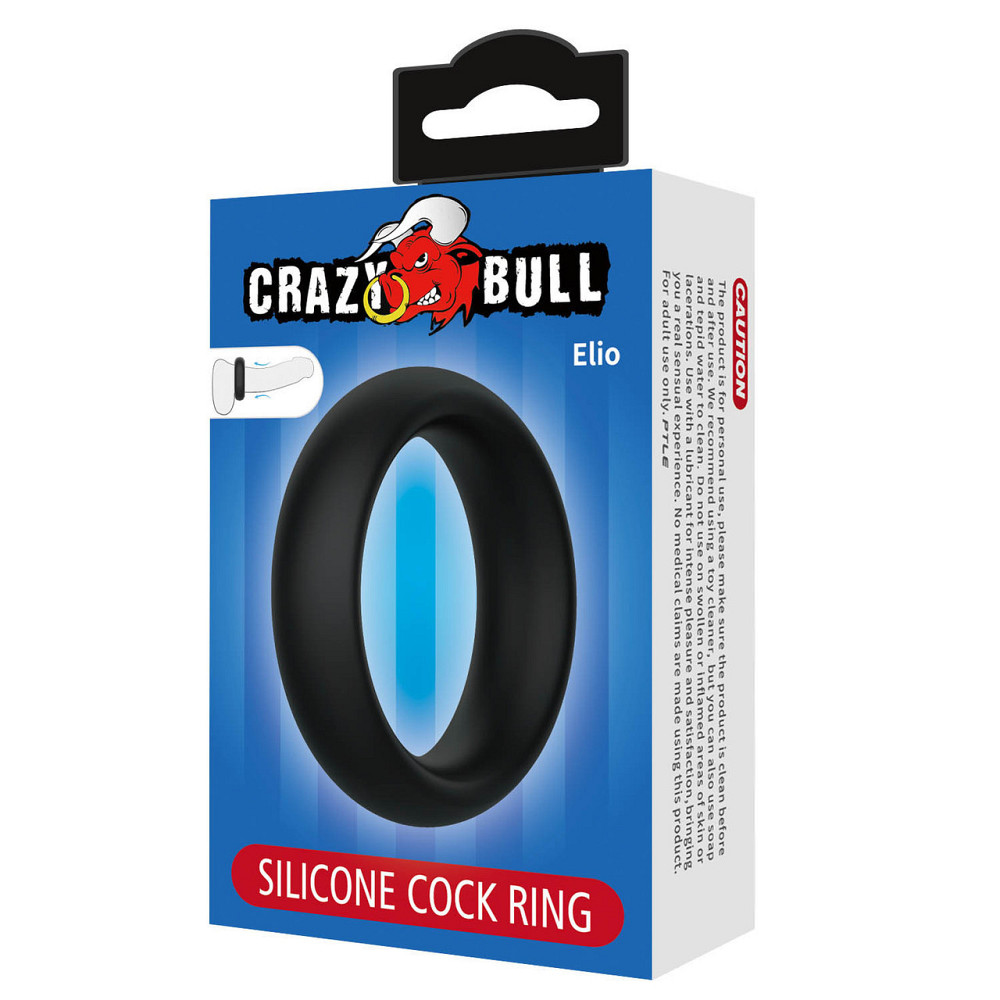 Ерекційне кільце Crazy Bull - Elio Silicone Cock Ring, BI-210229 Sex Aura Київ - фото 7