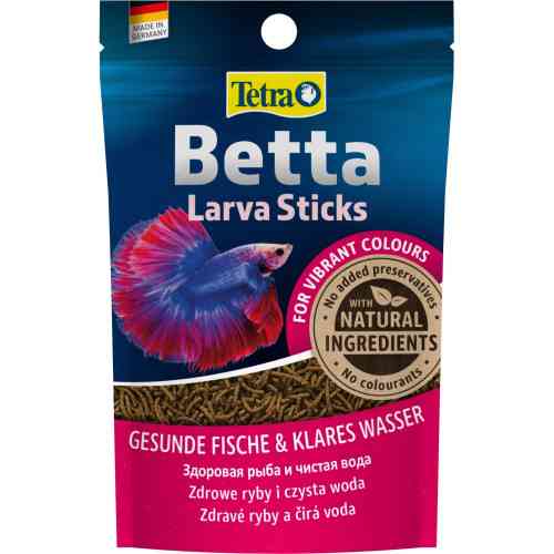 Корм сухий Tetra Betta Larva Sticks для рибок півників в паличках 5 г Київ