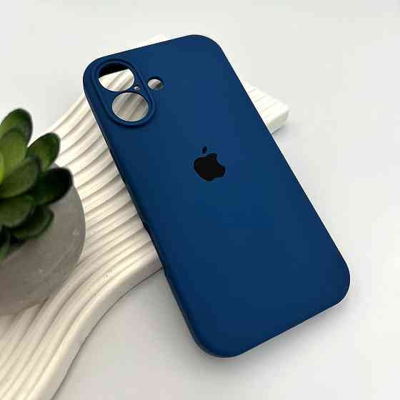Чохол для смартфона Silicone Full Case AA Camera Protect for Apple iPhone 17 16,Blue Київ
