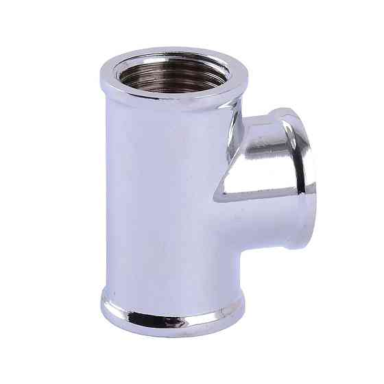 Трійник SOLOMON 1/2″ ВВВ хром 8202 (000000624) Київ