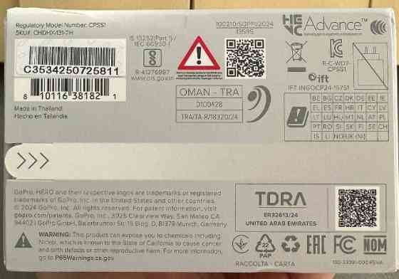 Екшн-камера GoPro HERO13 Black Нова. Харків