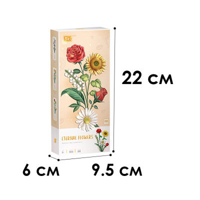 Конструктор LOZ Букет квітів 3 (1659) Вінниця - фото 5