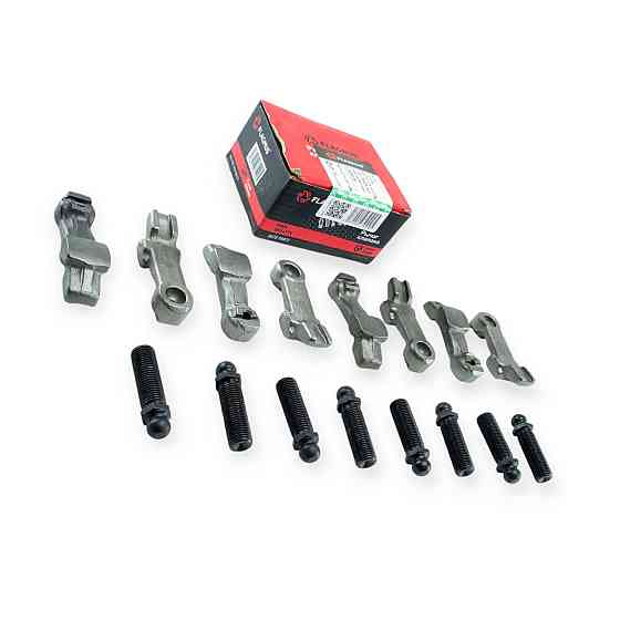 Рокера 2121-21214 новий зразок з болтами регулювання, важіль приводу клапанів (к-кт 8+8 шт) 2101-2107, Мукачево