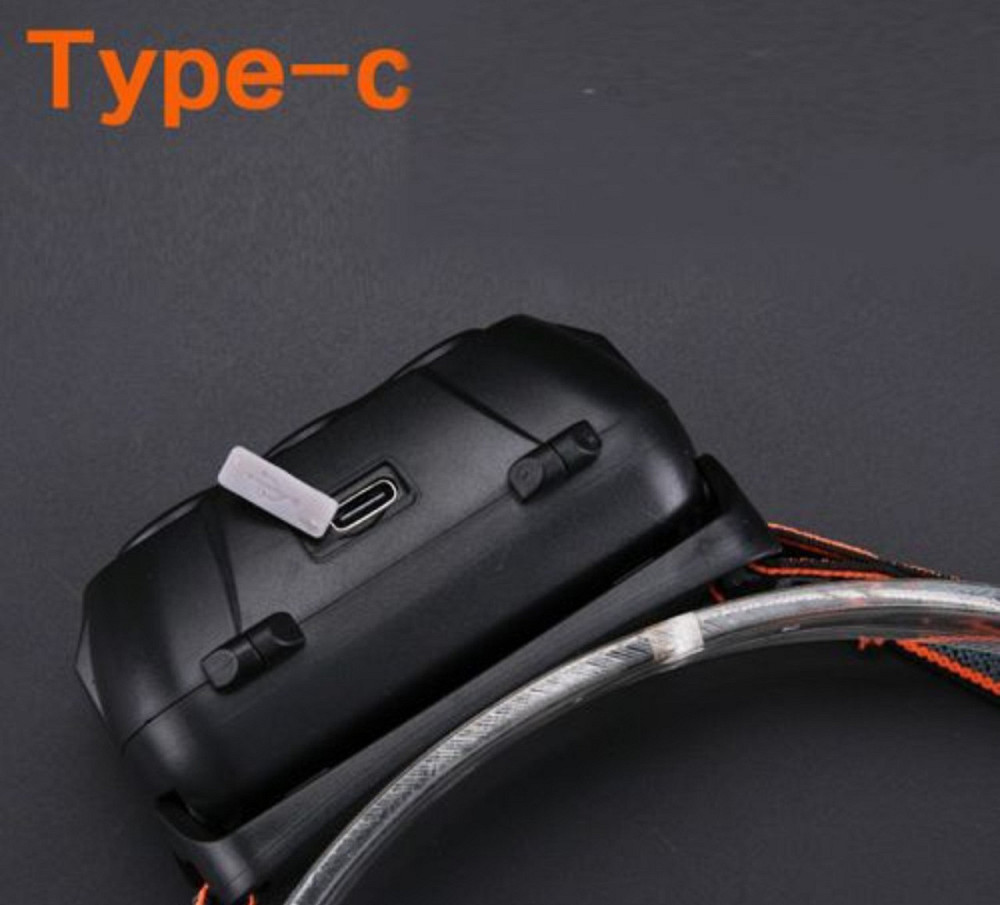 Фонарь на лоб красный аккумуляторный налобны Красный све режим SOS Одеса - фото 5