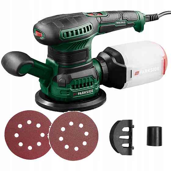 Шліфувальна машинка ексцентрикова диск 125 мм Parkside (PEXS 300 C3) 300 Вт Нововолинськ
