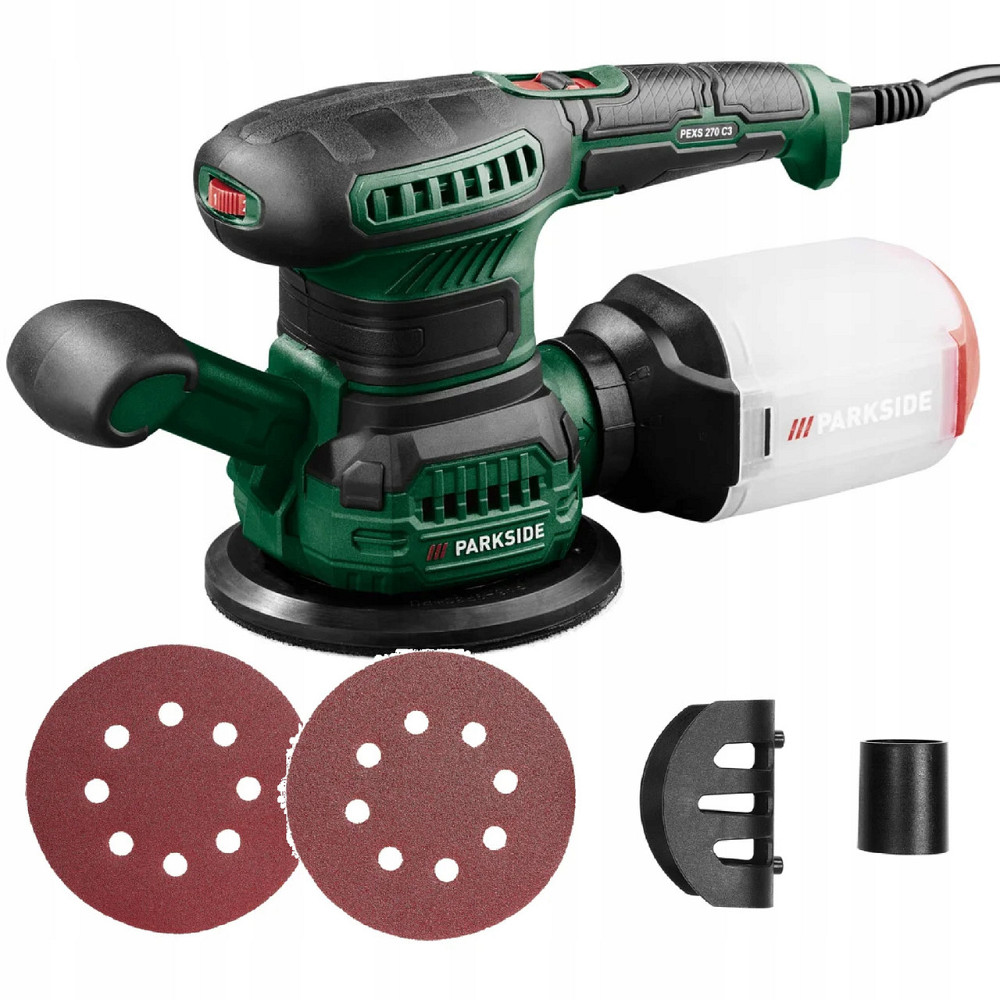 Шліфувальна машинка ексцентрикова диск 125 мм Parkside (PEXS 300 C3) 300 Вт Нововолинськ - фото 1