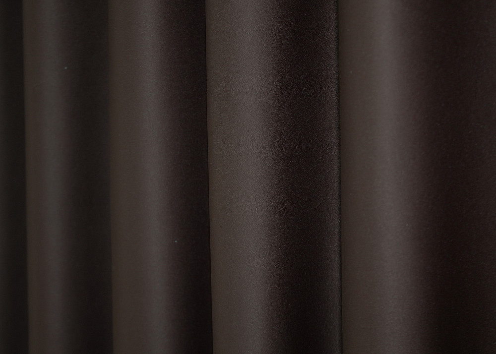 Комплект готовых штор VR-Textil Блэкаут Midnight № 1678ш Венге 100х290 см 2 шт (31-957) Киев - изображение 7