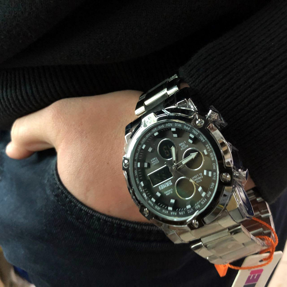 Солідні чоловічі годинники, Чоловічі годинники браслет на ланцюжку на подарунок ZJ-33 Івано-Франківськ - фото 6