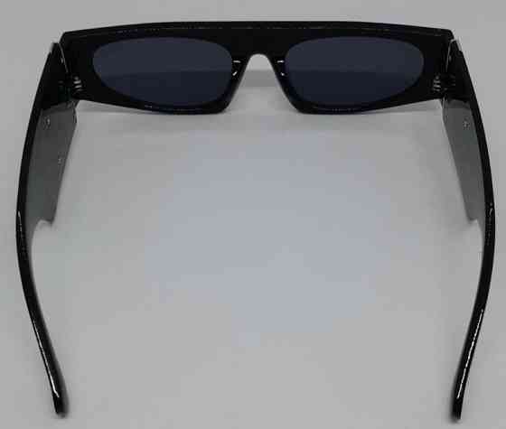 Брендовые  стильные женские солнцезащитные очки маска черные. Киев