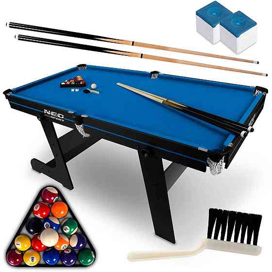 Більярдний стіл з аксесуарами Neo-Sport NS-808, 183 x 92 x 81 см Київ