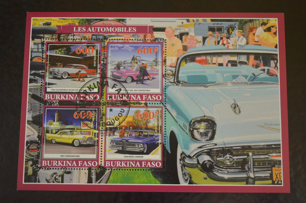 Буркина Фасо. Марки. Личности. Транспорт. Блок. 2019 год (В-4) Полтава - изображение 1