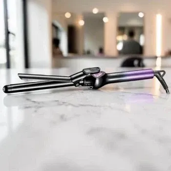 Плойка для волосся VGR V-575 PURPLE діаметр 19 мм, кераміка, PTC 30 сек, 100–210 °C, затискач та поворотний шнур Одеса