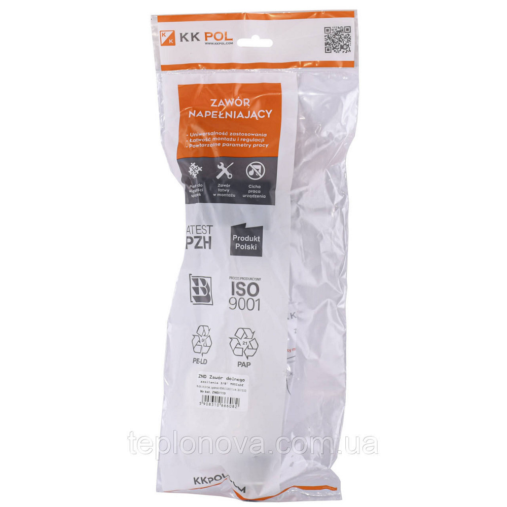 Клапан заповнення K.K.POL ZND/113- 3/8| МО, нижн. латунь Чернівці - фото 4