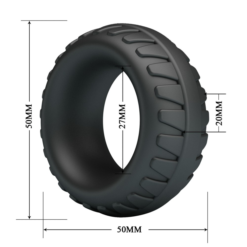 Ерекційне кільце Crazy Bull №3 - Dilson super soft silicone, BI-210353 Sex Aura Київ - фото 6