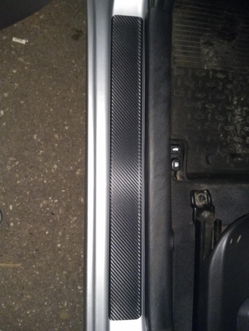 Наклейки на пороги авто 4 штуки Київ - фото 7