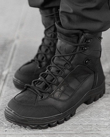 Зимові тактичні туфлі Extreme black ВТ0471 Одеса - фото 2