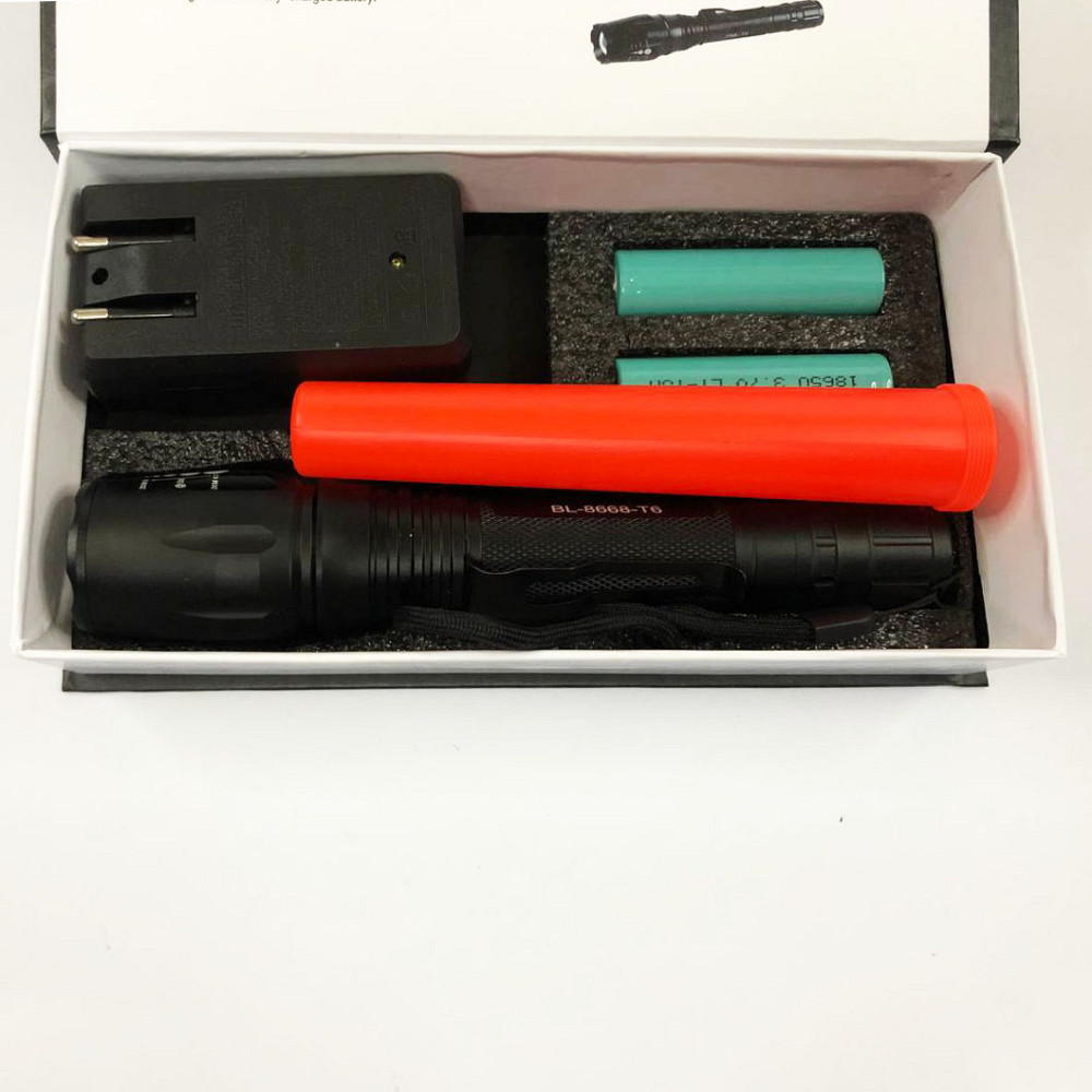 Фонарик police оригинал Police 8668-T6 Фонарь для использования в темноте BL-C136-LM+COB SI-90 Львов - изображение 3