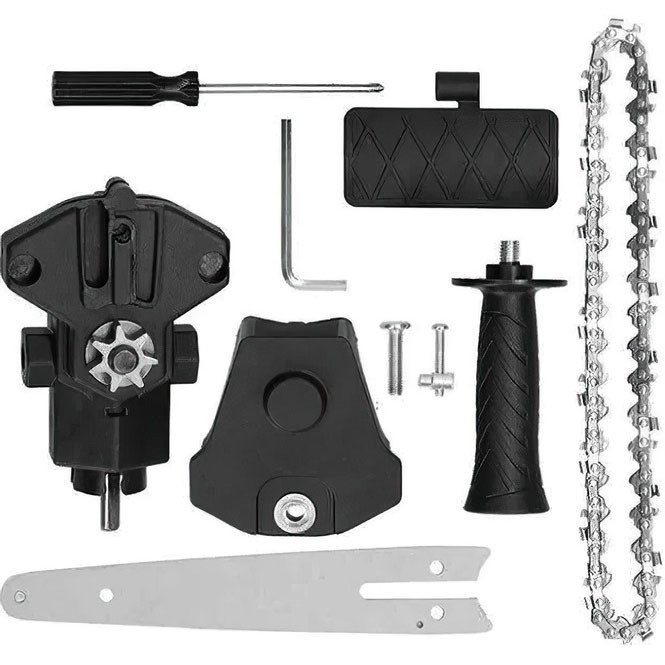 Легка акумуляторна гілок 10см, Якісна міні-пилка ланцюгова, Пила з JB-695 поперечним двигуном Київ - фото 9