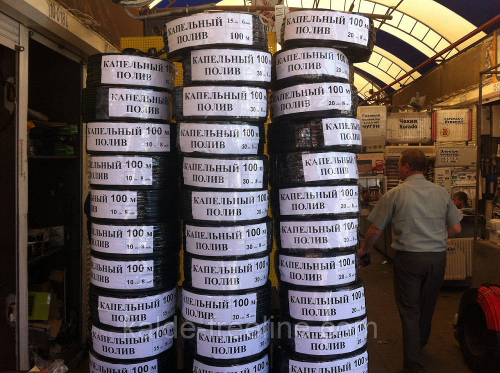 Лента капельного полива в намотке по 100 метров Харків - фото 1