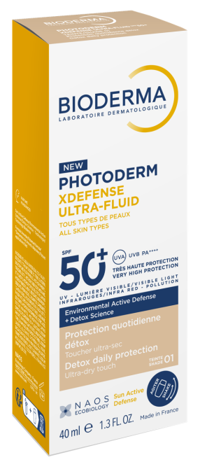 Біодерма Фотодерм XDefense Ікс Дефенс тональний ультрафлюїд  SPF50+ тон 01 40мл Дніпро - фото 3