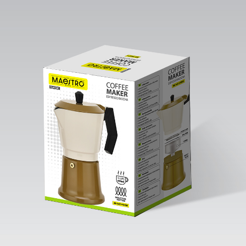 MR-1657-9-BEIGE К/в"Espresso Moka" алюм.(450 мл) Maestro інд.дно Житомир - фото 3