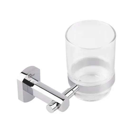 Стакан с держателем Qtap Liberty настенный QTLIBCRM1158 Chrome Киев