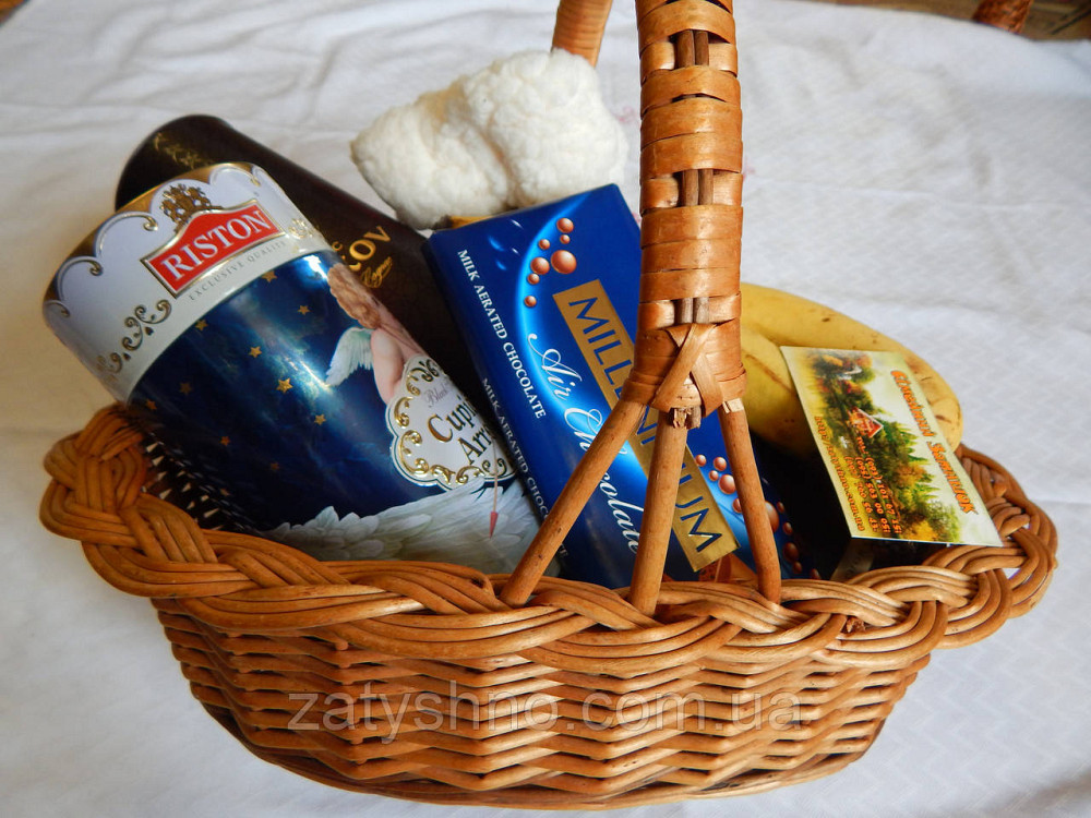 Подарунковий кошик на новий рік Київ - фото 1